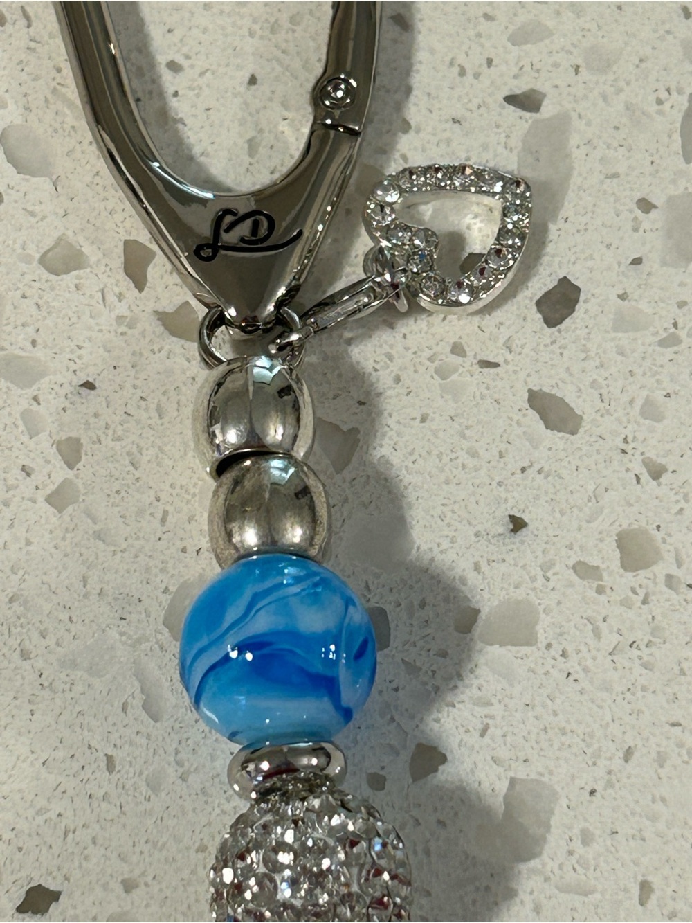 Chic LD embellished key finder
So easy to see in your bag 
Like new